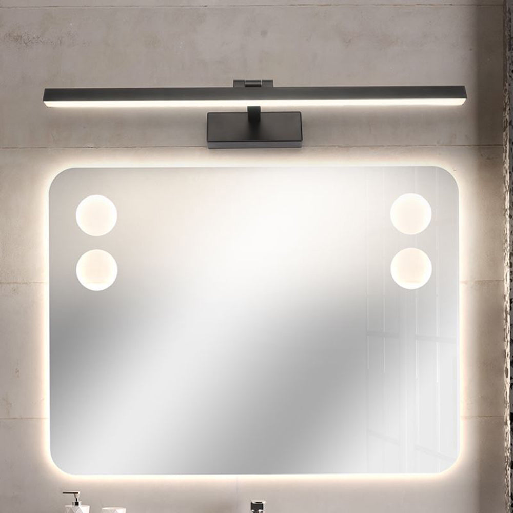 Arisha LED Rotatable Mirror Front Vanity Wall Lamp, Metal, Bathroom - Neutral Decor