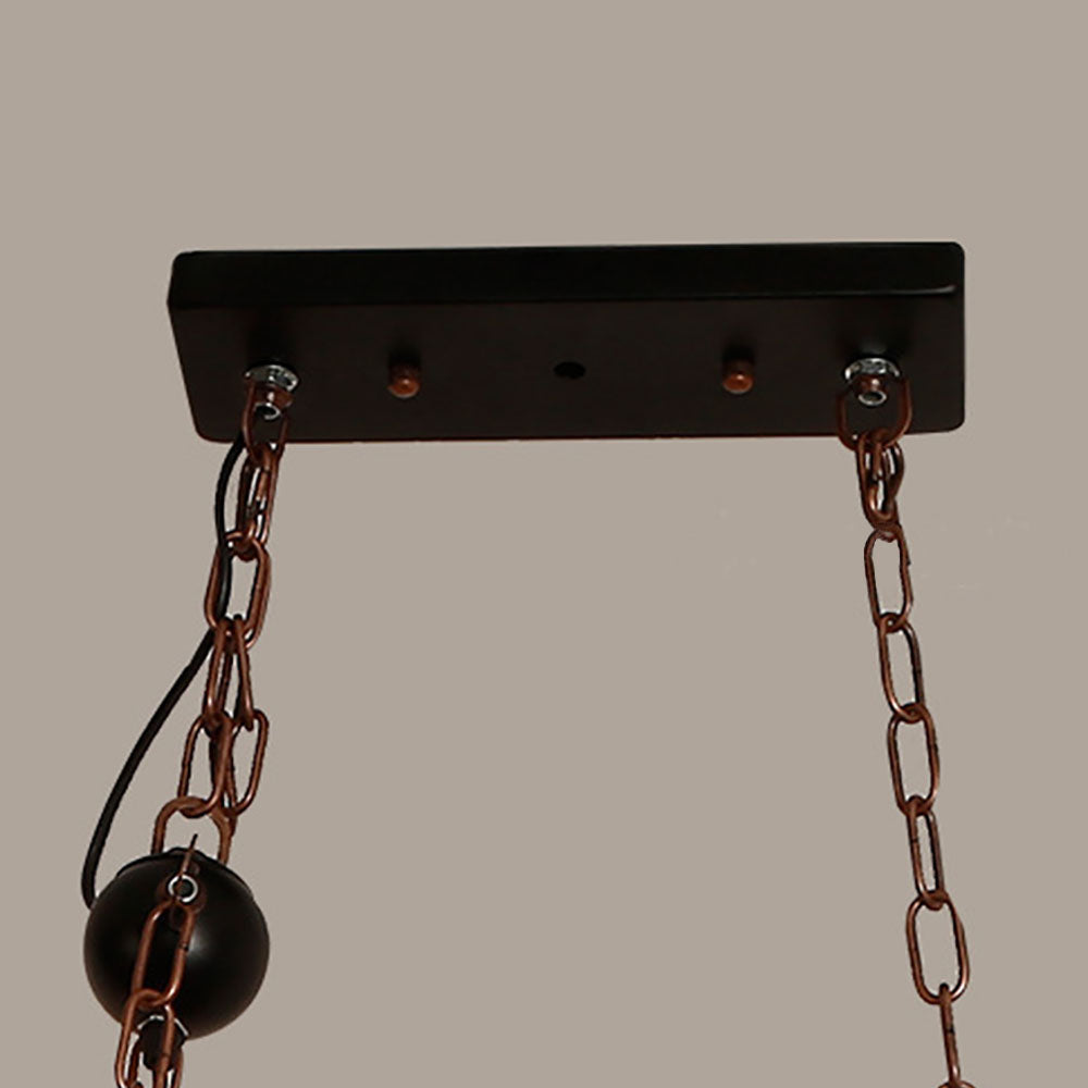 Epoch Farmhouse Guitar Pendant Light, Metal/Wood, Walnut - Neutral Decor