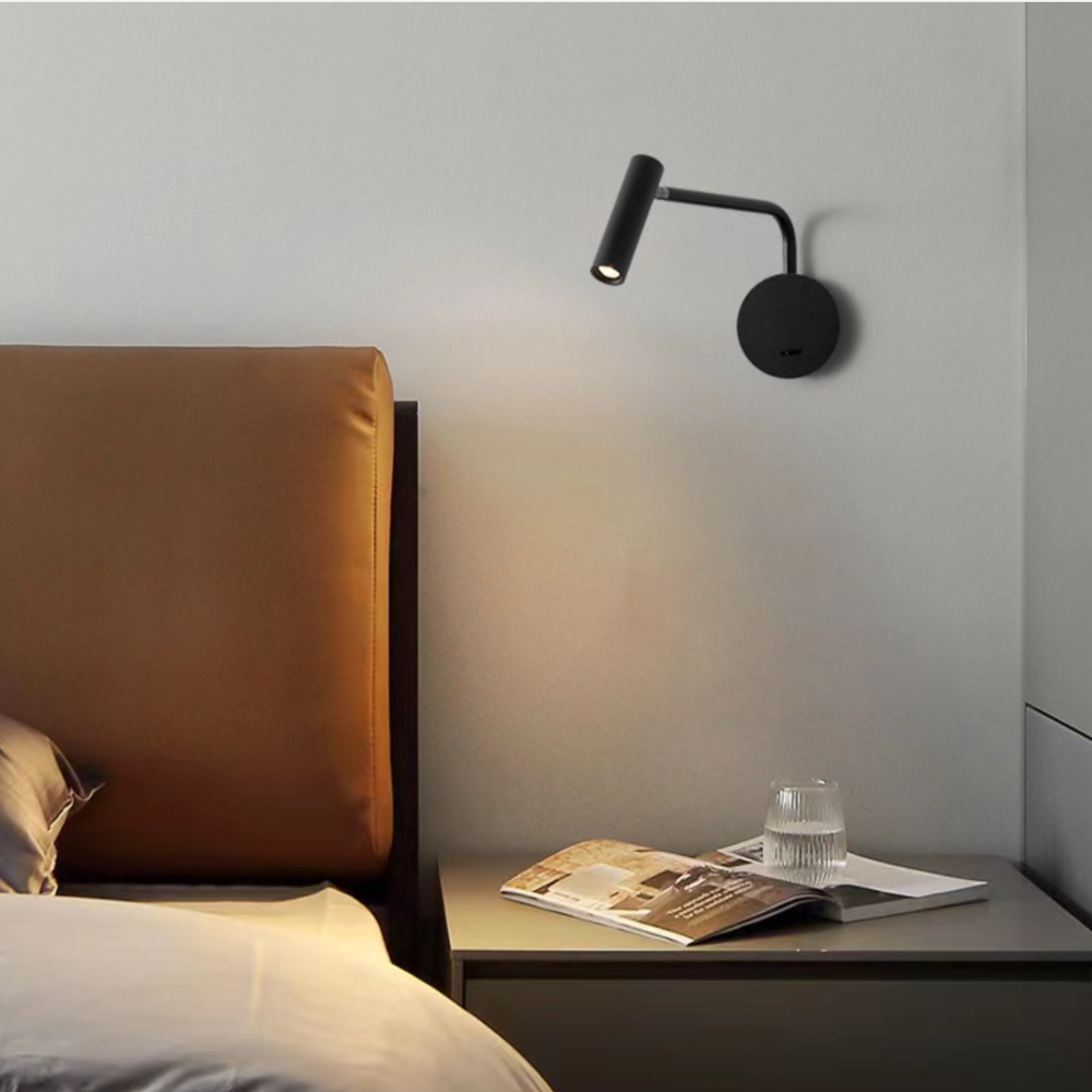 Arisha Wall Lamps Swing Arm Modern, LED Spotlight Corridor - Neutral Decor
