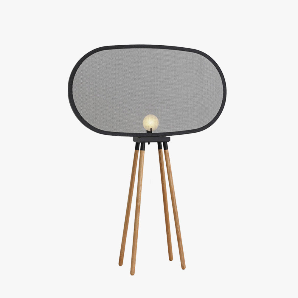 Cooley Modern Design Minimalistic Floor Lamp, Metal & Wood - Neutral Decor