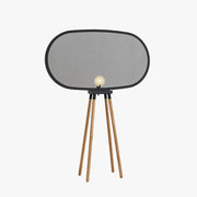 Cooley Modern Design Minimalistic Floor Lamp, Metal & Wood - Neutral Decor