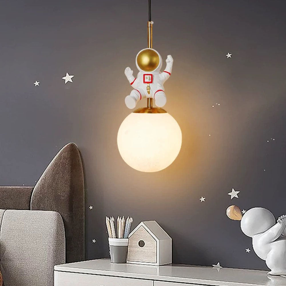 Arisha Pendant Light, 2 Style Astronaut - Neutral Decor