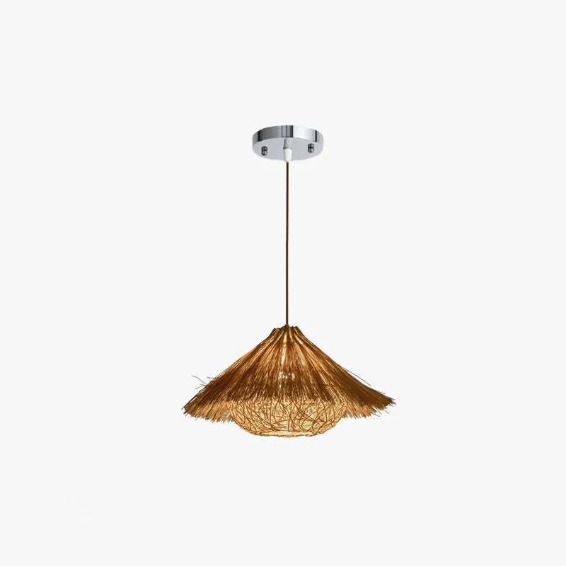 Muto Hand-Woven Rattan Modelling Pendant Light - Neutral Decor