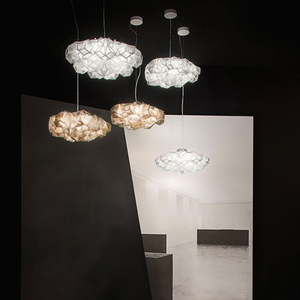 Arisha Designer Modern Acrylic Pendant - Neutral Decor