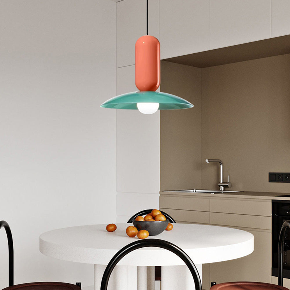 Valentina Nordic Creative Colorful Pendant Light, Metal - Neutral Decor