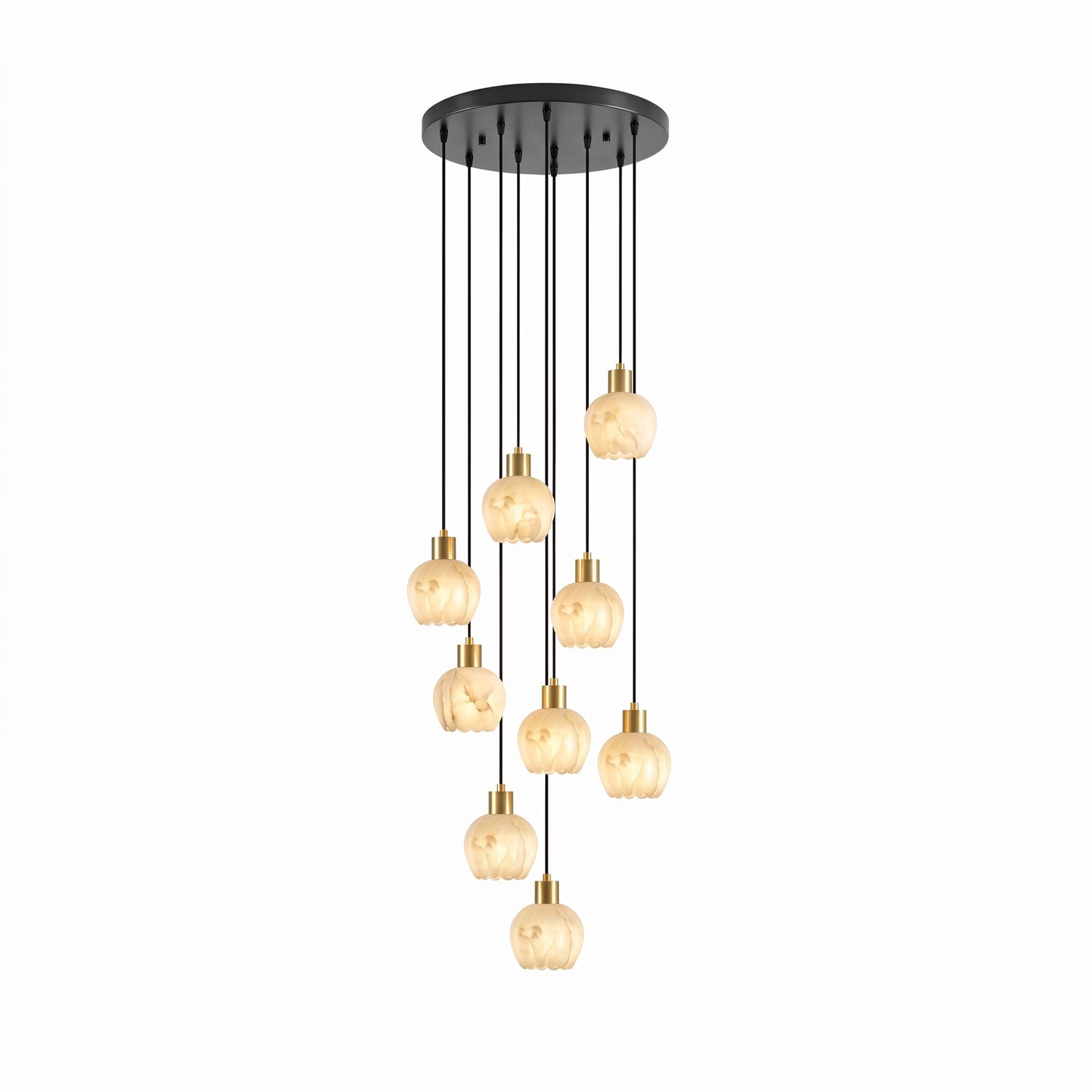 Mian Alabaster Pendant Lamp-Neutral Decor