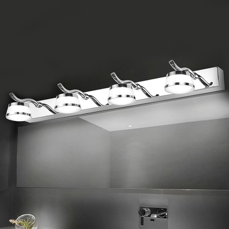 Arisha Modern Globe Vanity Wall Lamp, Bedroom/Bathroom - Neutral Decor