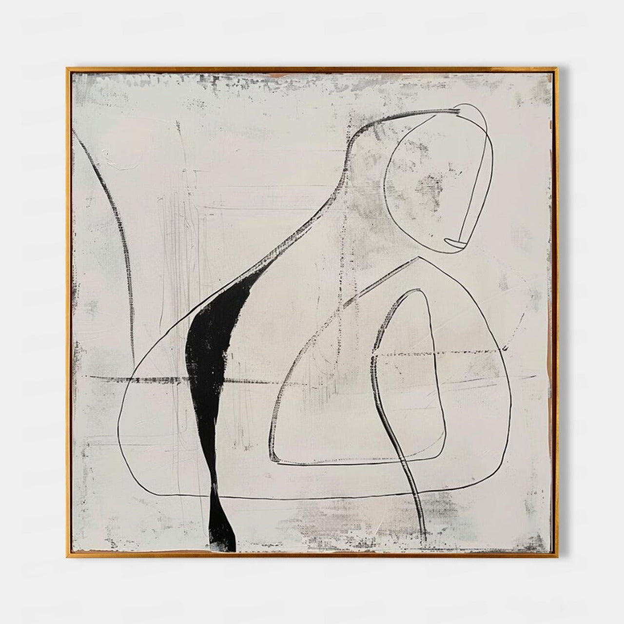 Contemporary Art Minimalist Abstract Painting - Neutralighting