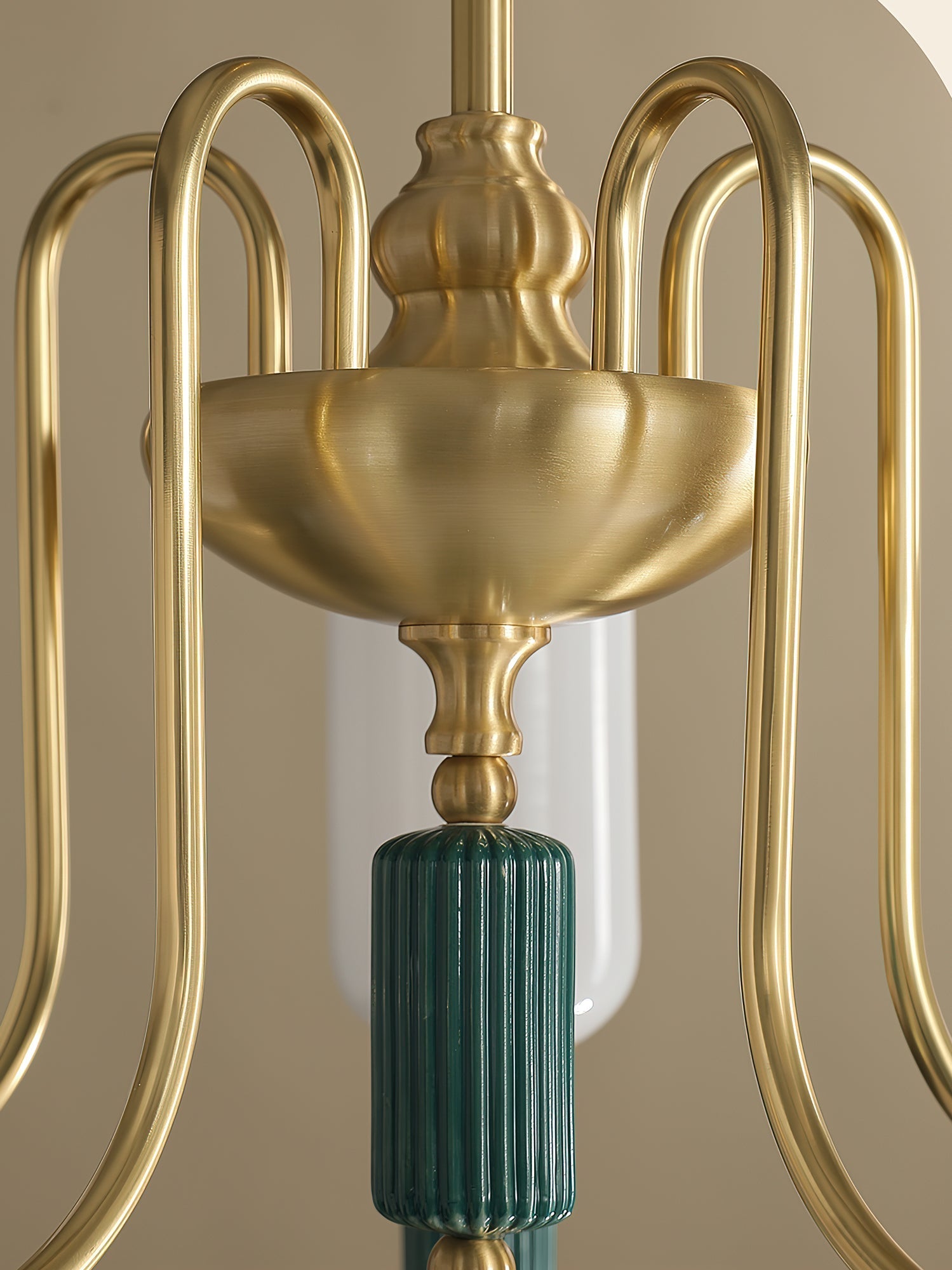 Xorn Ceramic Chandelier-Neutral Decor