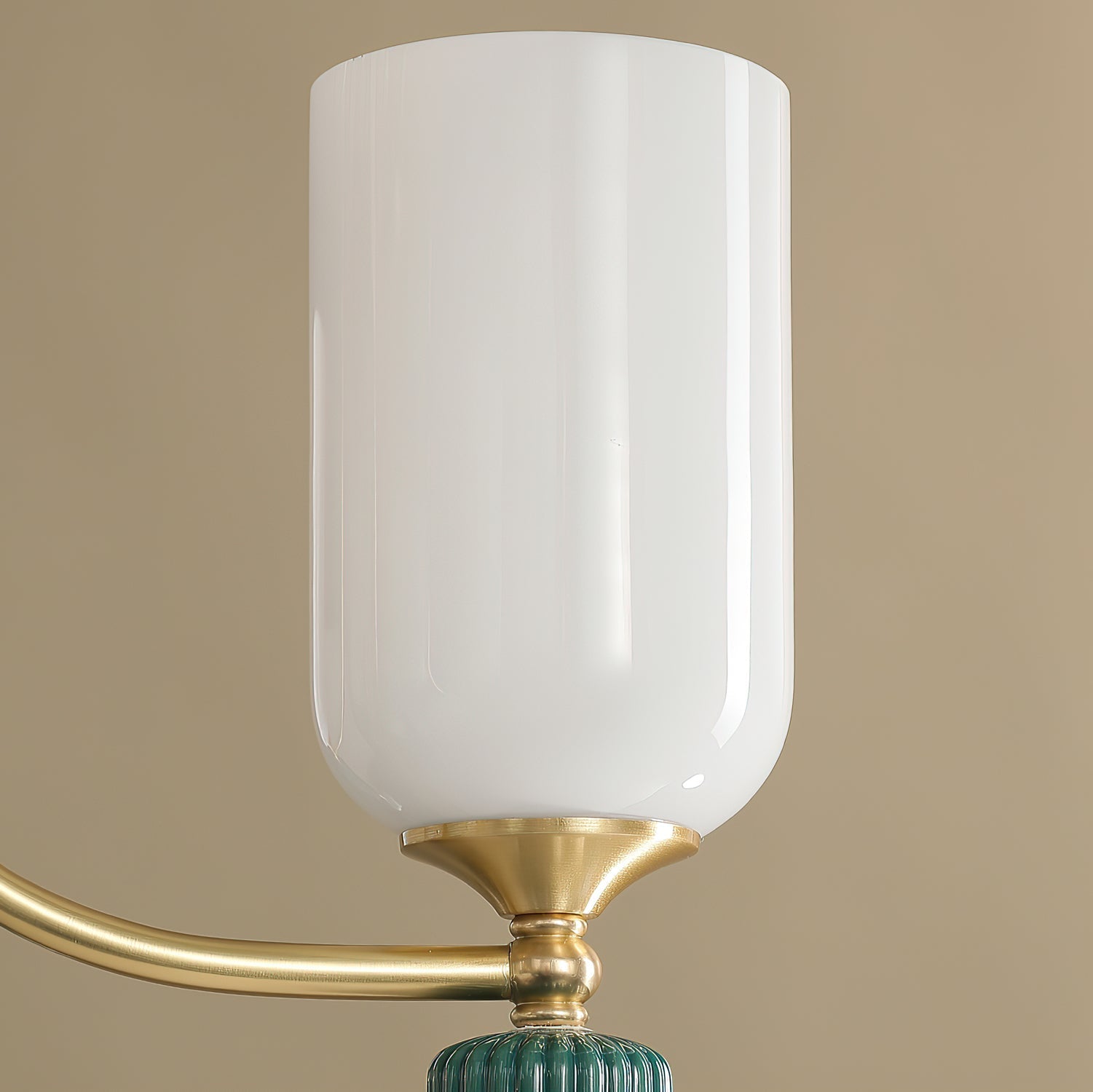 Xorn Ceramic Chandelier-Neutral Decor