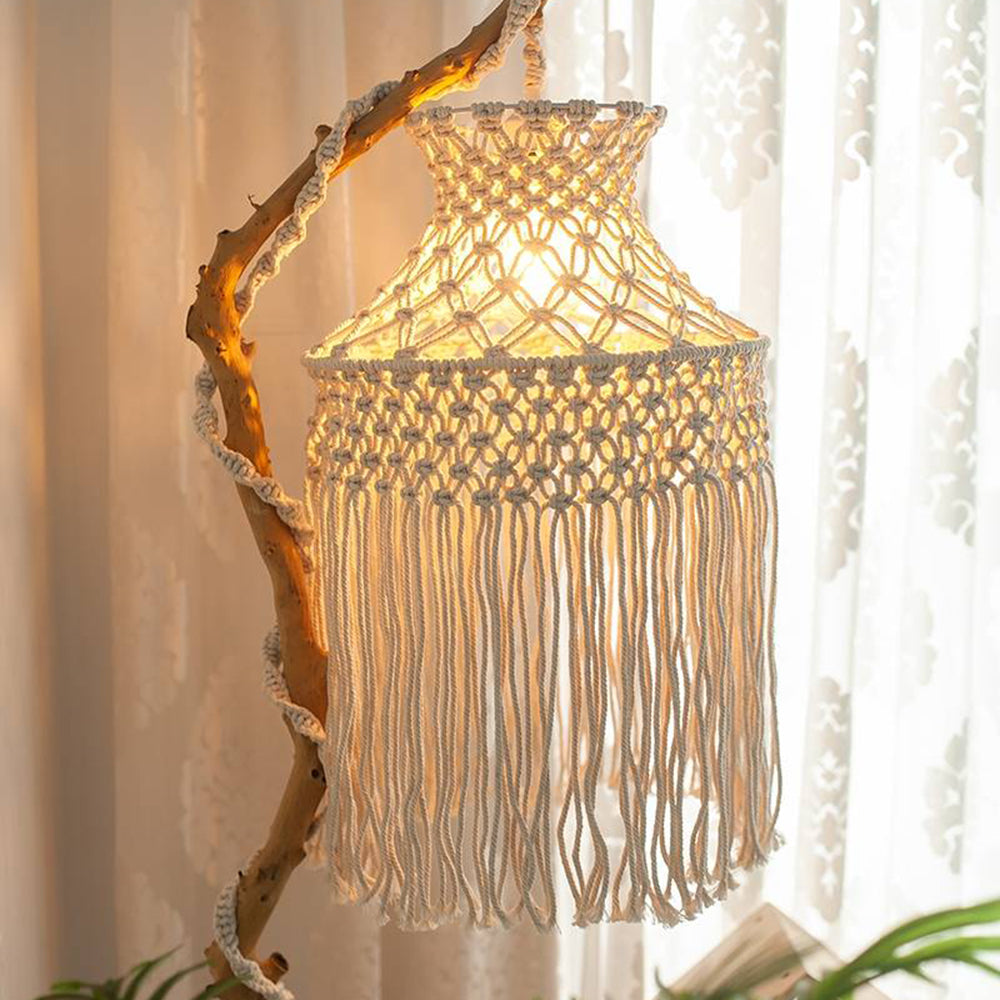 Ritta Pendant Light, 7 Style, Cotton Rope - Neutral Decor