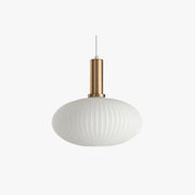 Valentina Morden Bubble Glass Pendant Light, White, Bedroom - Neutral Decor