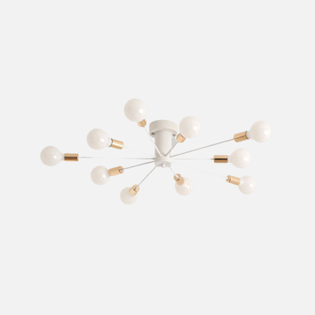 Silva Modern Simple Flush Mount Ceiling Light, 6/8/10 Heads - Neutral Decor