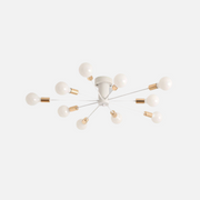 Silva Modern Simple Flush Mount Ceiling Light, 6/8/10 Heads - Neutral Decor