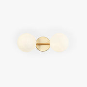 Valentina Modern Dome Metal Bathroom & Vanity Wall Lamps, Multicolor - Neutral Decor