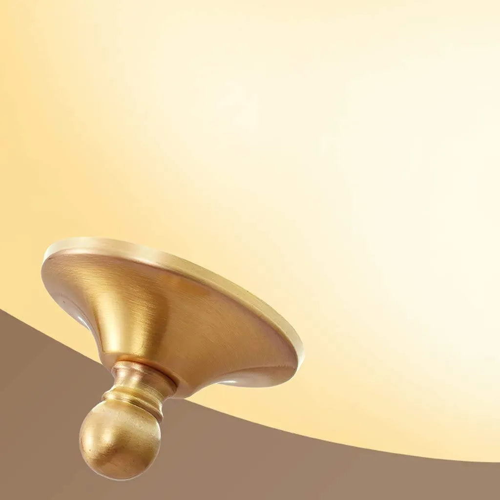 Arisha Flush Mount Ceiling Light Brass Retro LED Living Room Bedroom - Neutral Decor