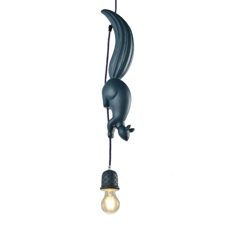 Aria Pendant Light Squirrel/Pinecone Modern, Resin, Restaurant - Neutral Decor