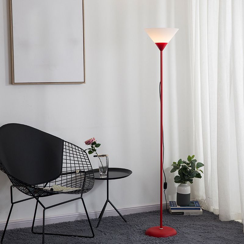 Morandi Modern Cup Floor Lamp, Multi Colors, Metal/Acrylic - Neutral Decor
