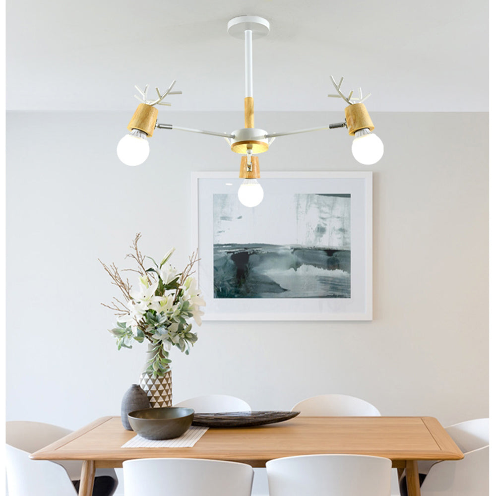 Valentina Deer Pendant Light, 7 Colour, 4 Style - Neutral Decor