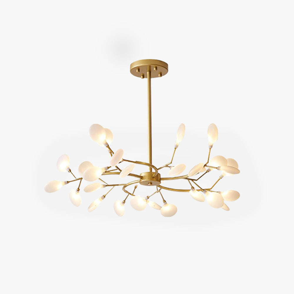 Olivia Unique Branch Firefly Sputnik Art Deco Chandelier - Neutral Decor
