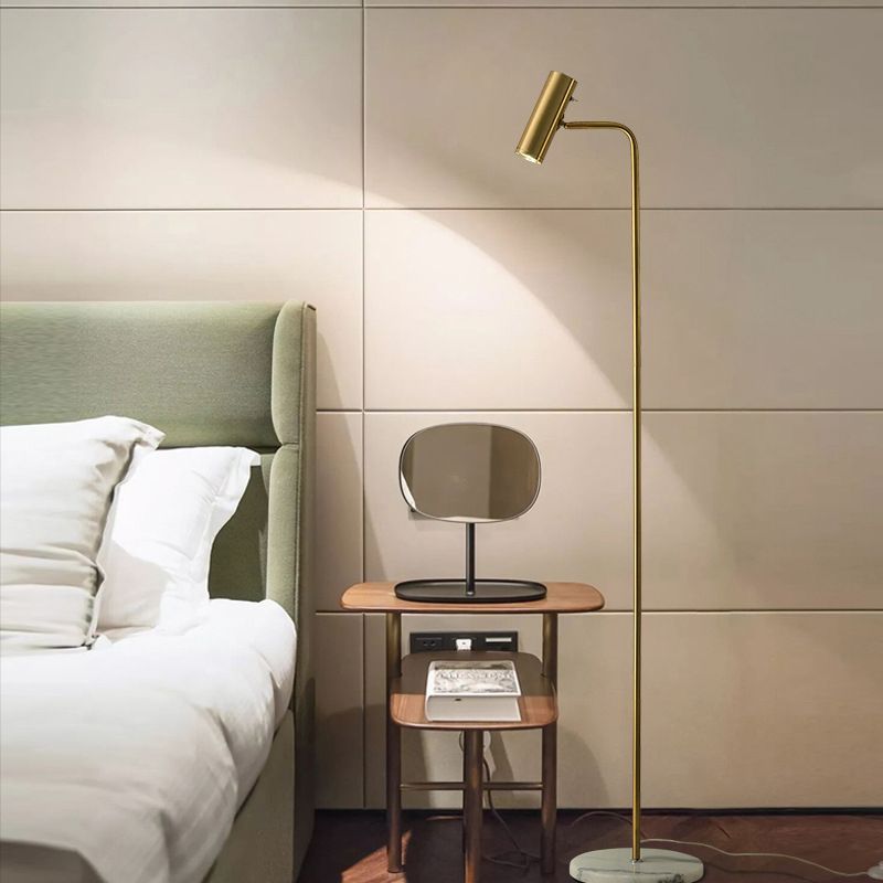 Freja Floor Lamp Vertical Modern/Minimalist, Metal, Multi-Color, Bedroom - Neutral Decor