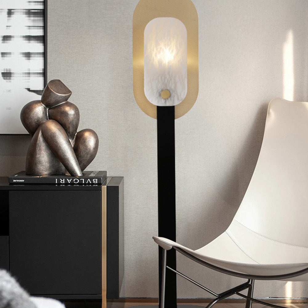 Cooley Nordic LED Floor Lamp, Metal&Marble - Neutral Decor