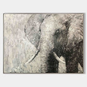 Abstract Elephant Art ANE05 - Neutralighting