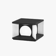 Aria Modern Square Metal Outdoor Light Post - Neutral Decor