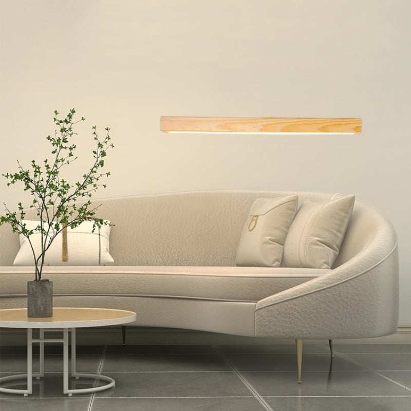 Zenx Wall Lamp Linear Wood - Neutral Decor