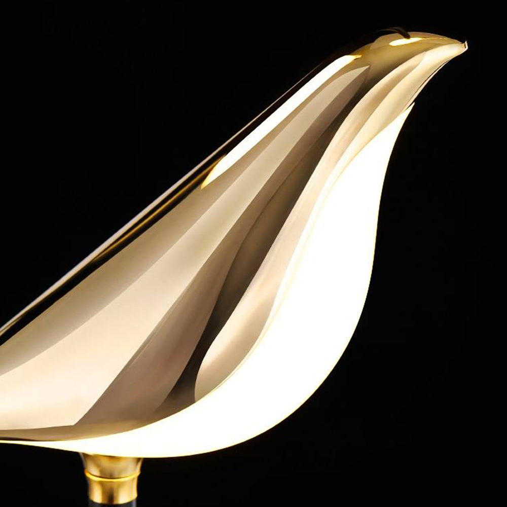 Arisha Modern Bird Pendant Light, Gold & Black, 2 Style - Neutral Decor