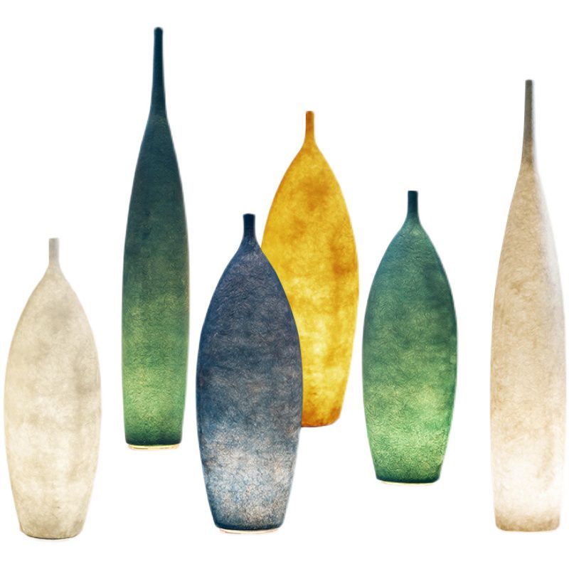 Byers Creative Bottle Resin Floor Lamp, Multi Colors, Hotel - Neutral Decor