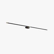 Ivox Minimalist Linear Wall Lamp Gold&Black - Neutral Decor