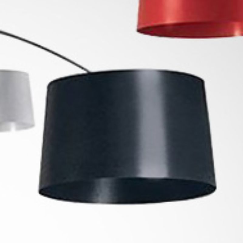 Eryn Floor Lamp Cool Modern, Metal Arc, Black/White/Red/Blue, Bedroom - Neutral Decor