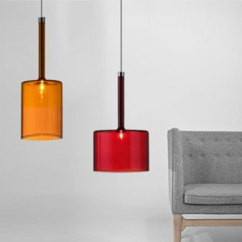 Valentina Minimalist Modern Glass LED Pendant Light, 3 Style - Neutral Decor