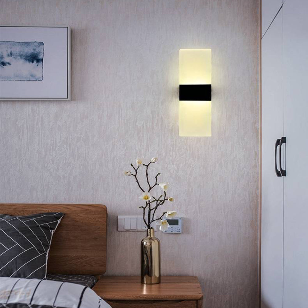 Arisha Rectangular Wall Lamp, 3 Colour - Neutral Decor