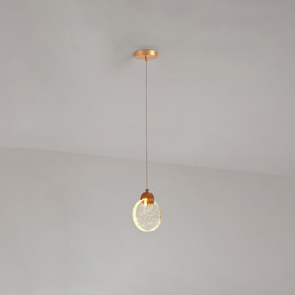 Kristy Luxury Circular Ripple Round Crystal Golden Chandelier - Neutral Decor