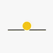 Arisha Modern Simple Circular Line Gold Acrylic Wall Lamp - Neutral Decor
