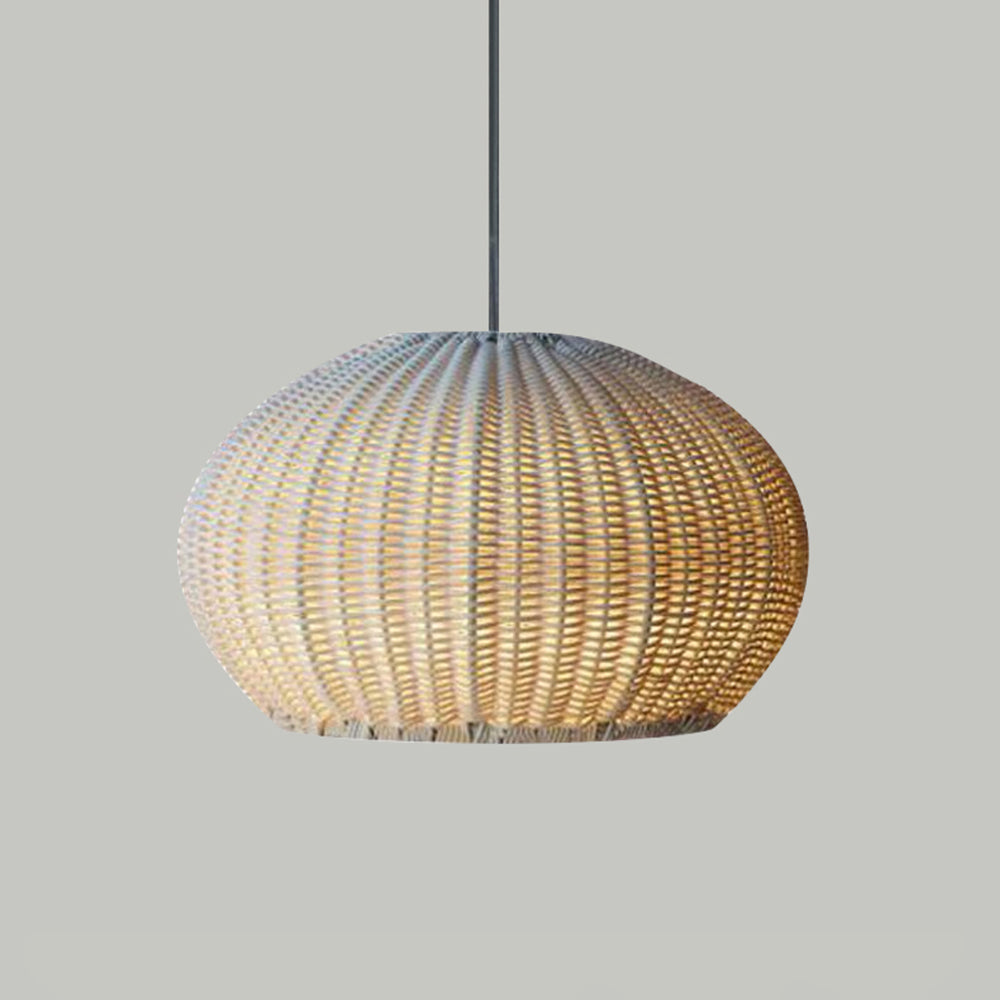 Ray Modern Lantern Pendant Light, Metal/Acrylic, Beige/Coffee - Neutral Decor