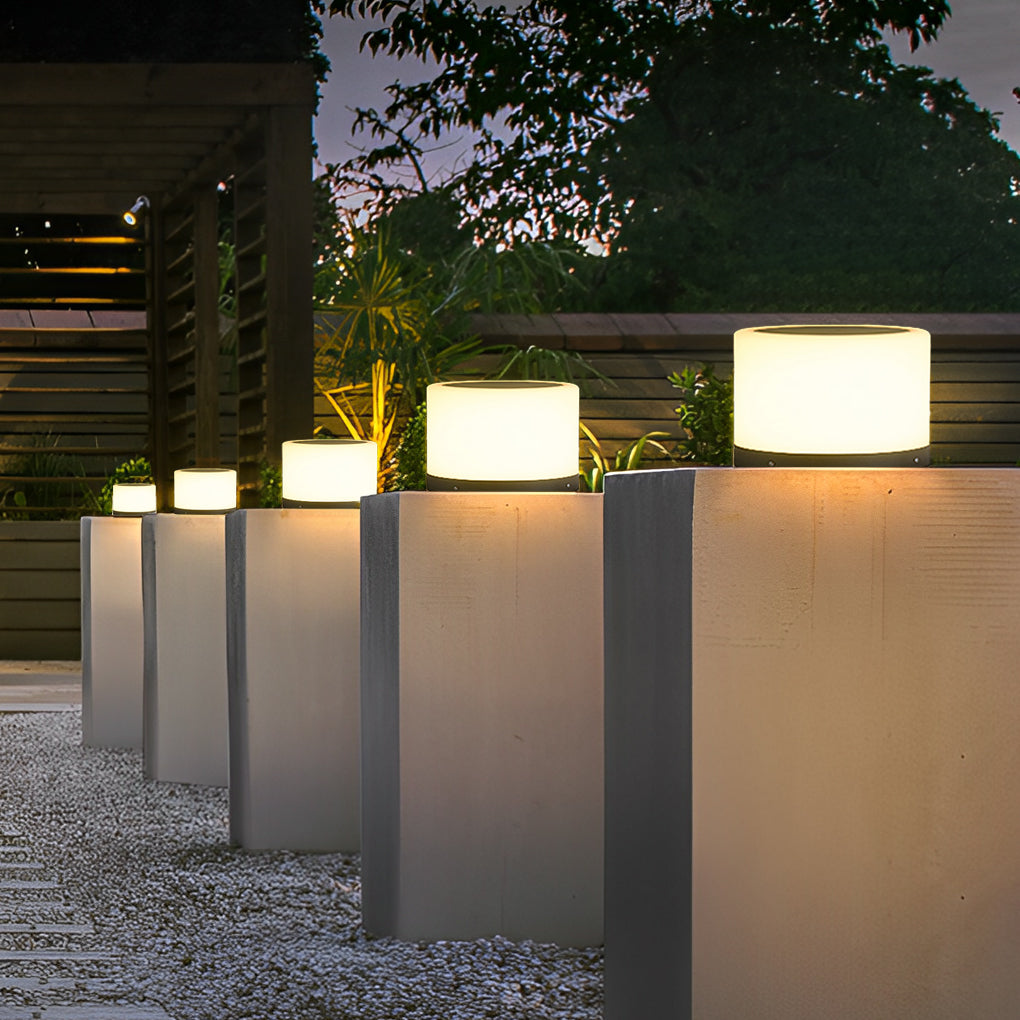 Benefi Round LED Modern Outdoor Lights
