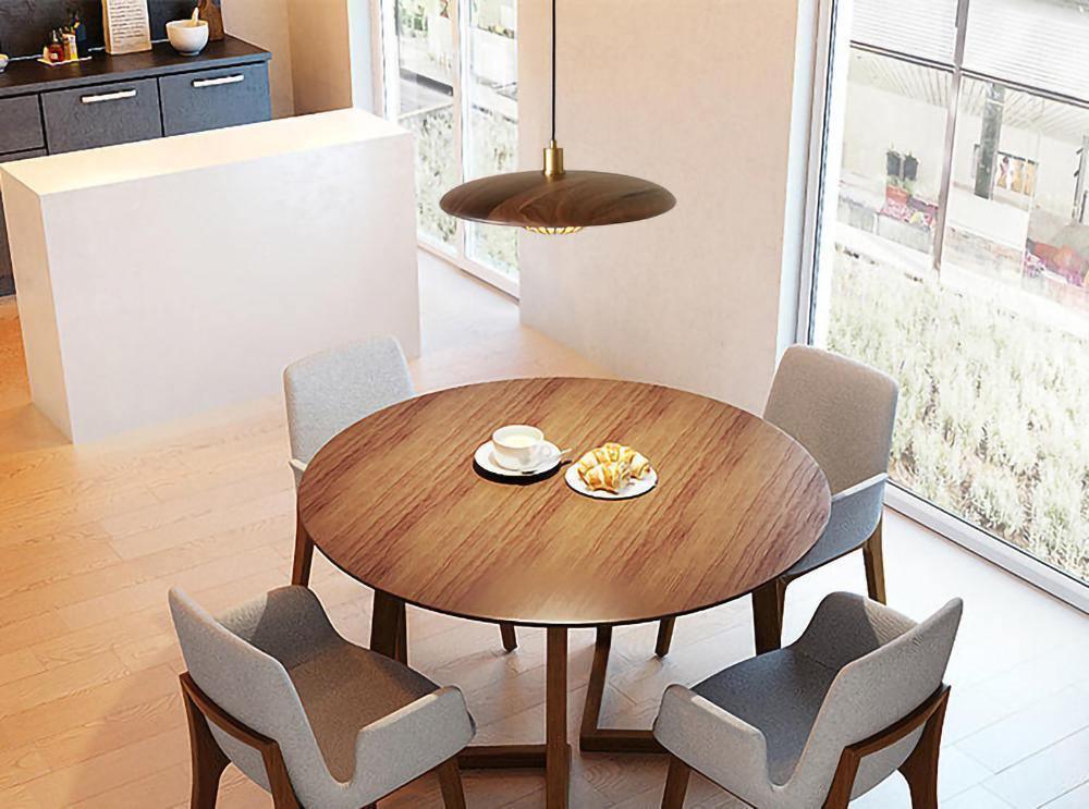 Fyrel Wood Retro Vintage Pendant Lamp-Neutral Decor