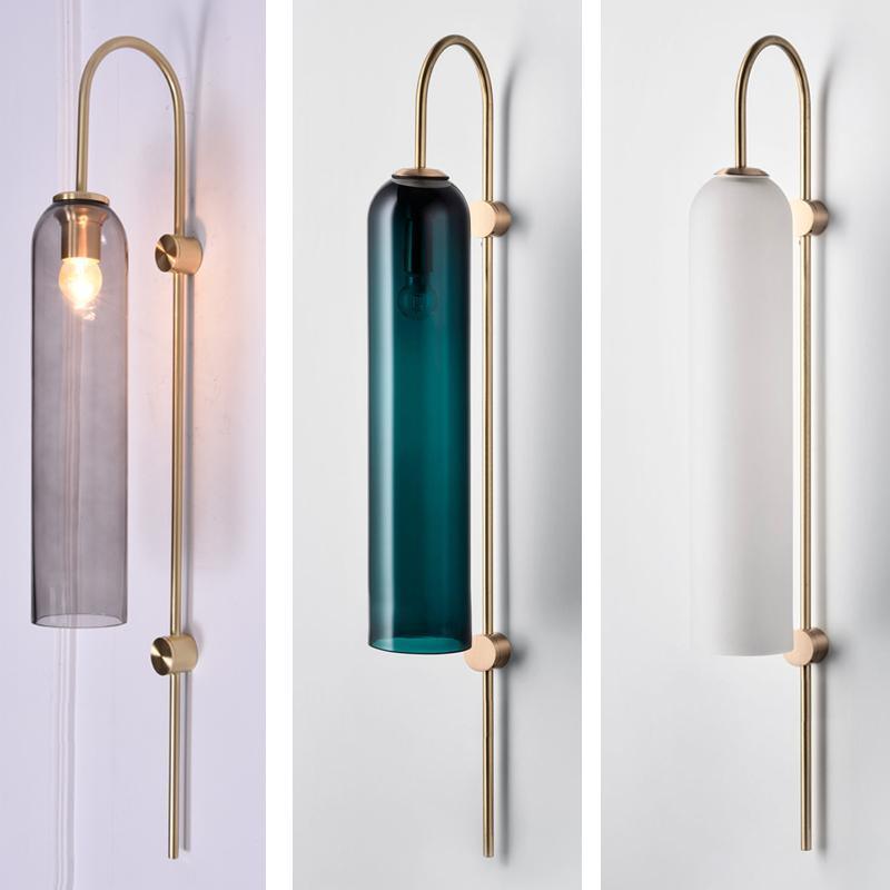 Modern Glass Wall Lamp-Neutral Decor