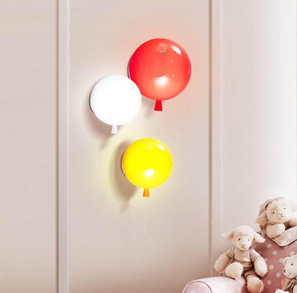 Kiri Cheerful Balloon Dream Plastic Wall Light-Neutral Decor
