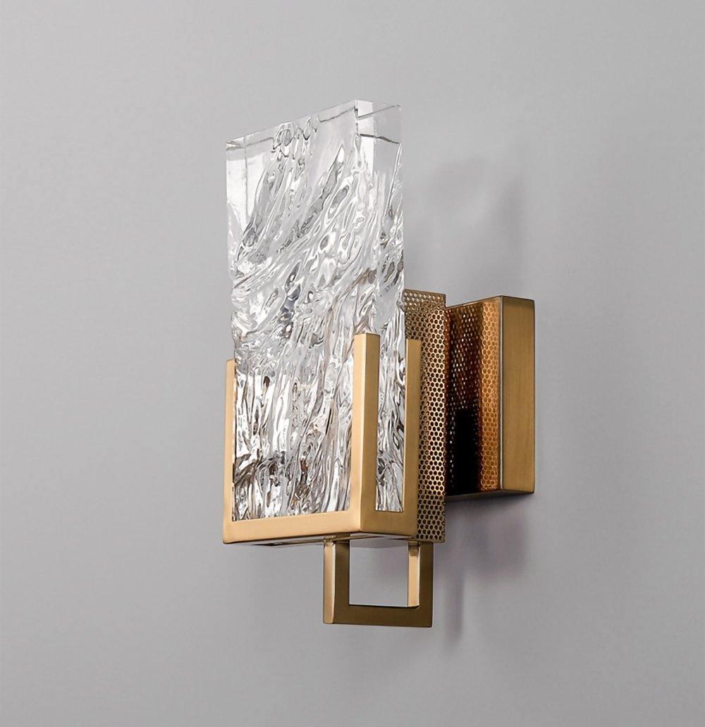 Ivenen Art Elegance Unique Ice Crystal Wall Lamp-Neutral Decor