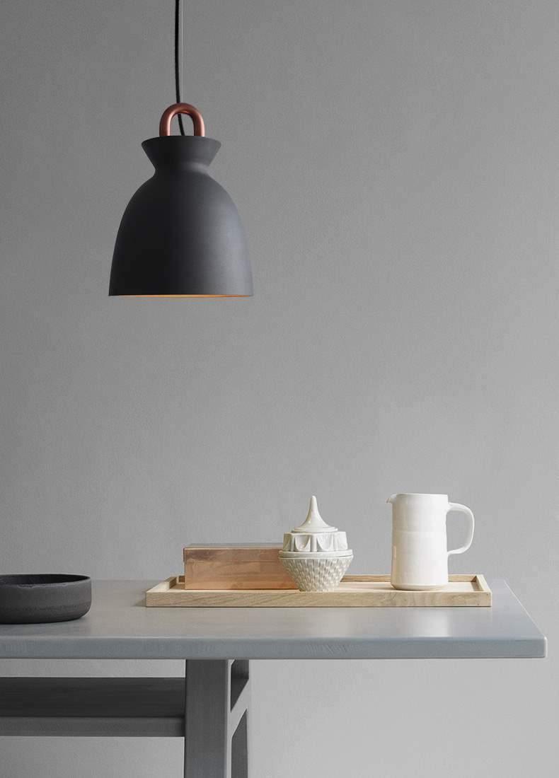 Qestr Minimalist Pendant Light-Neutral Decor