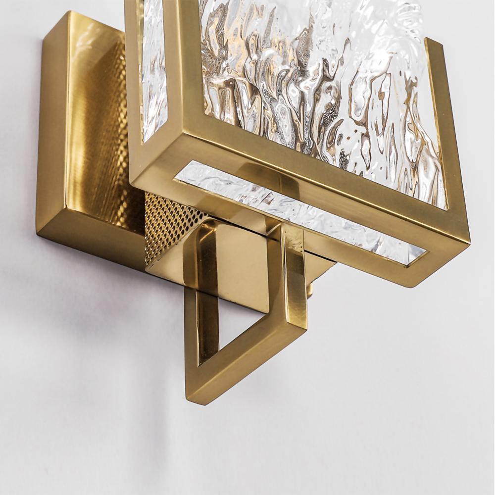 Ivenen Art Elegance Unique Ice Crystal Wall Lamp-Neutral Decor