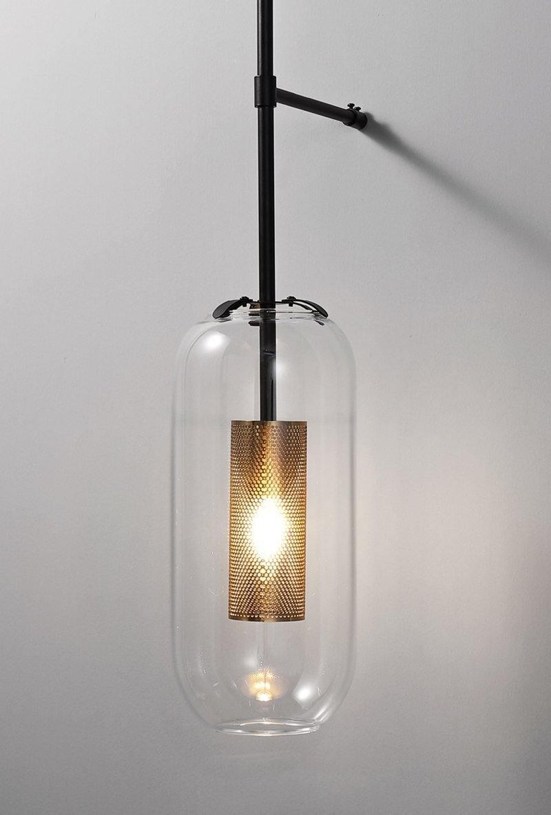 Dae Modern Minimalist Glass Wall Lamp-Neutral Decor