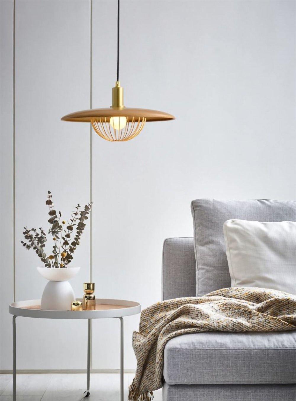 Fyrel Wood Retro Vintage Pendant Lamp-Neutral Decor