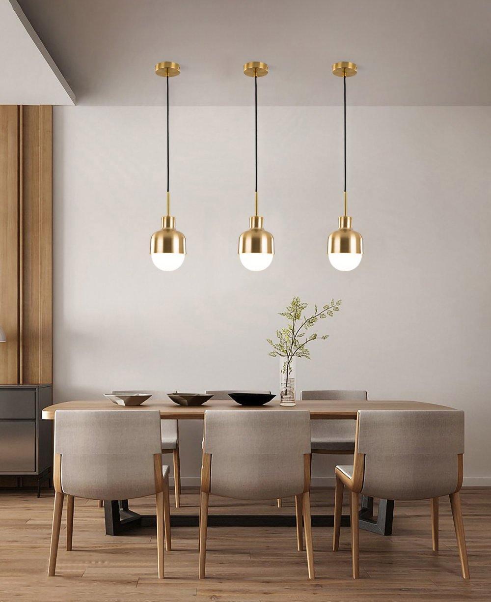 Oliver Minimalist Pendant Light-Neutral Decor