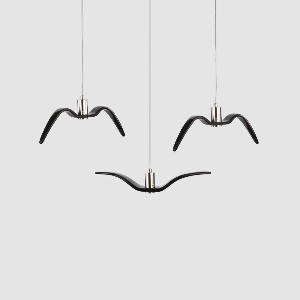 Ivoren Pendant Lamp Bird Wings for Living Room-Neutral Decor