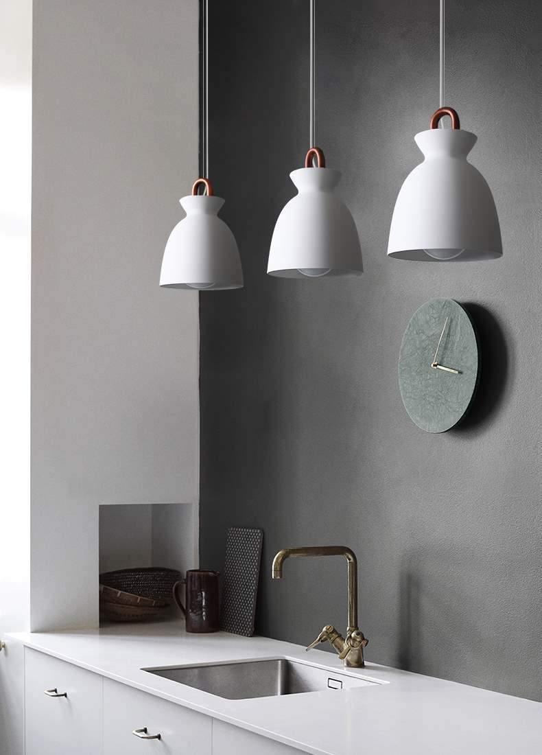 Qestr Minimalist Pendant Light-Neutral Decor